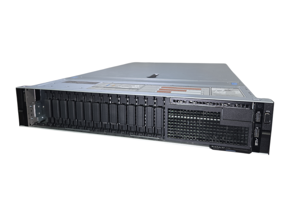 Dell R740 2U 16x2.5", 2x Xeon Silver 4210R, 128GB DDR4, H740P, 2x 1100W