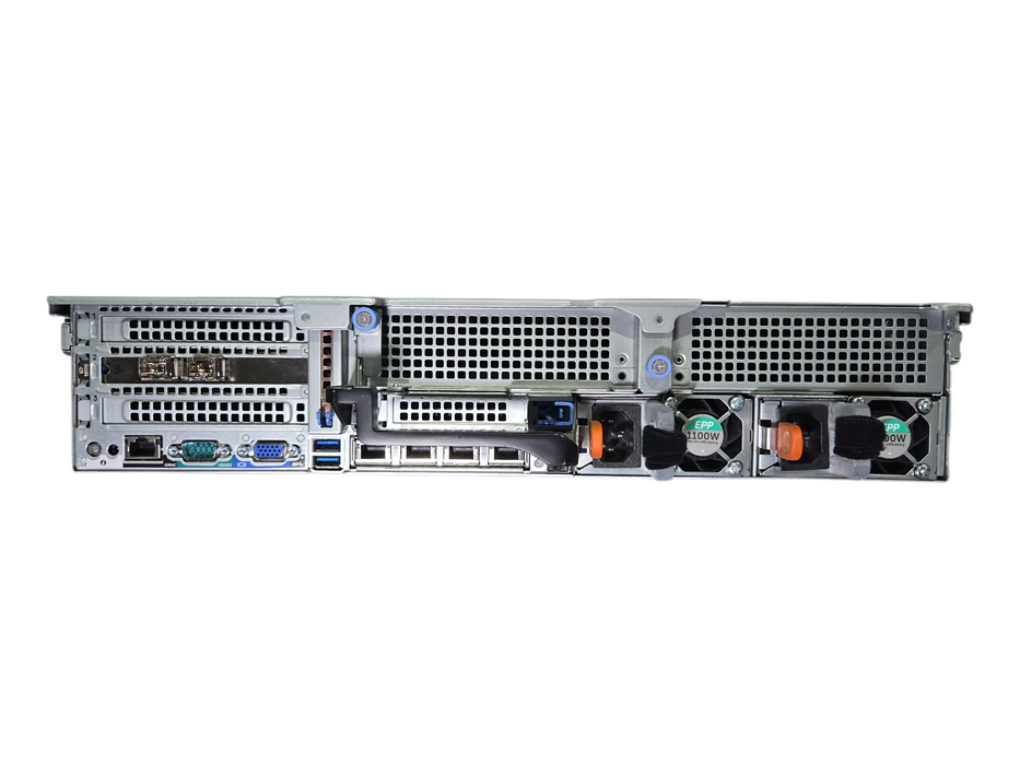 Dell R740 2U 16x2.5", 2x Xeon Silver 4210R, 128GB DDR4, H740P, 2x 1100W