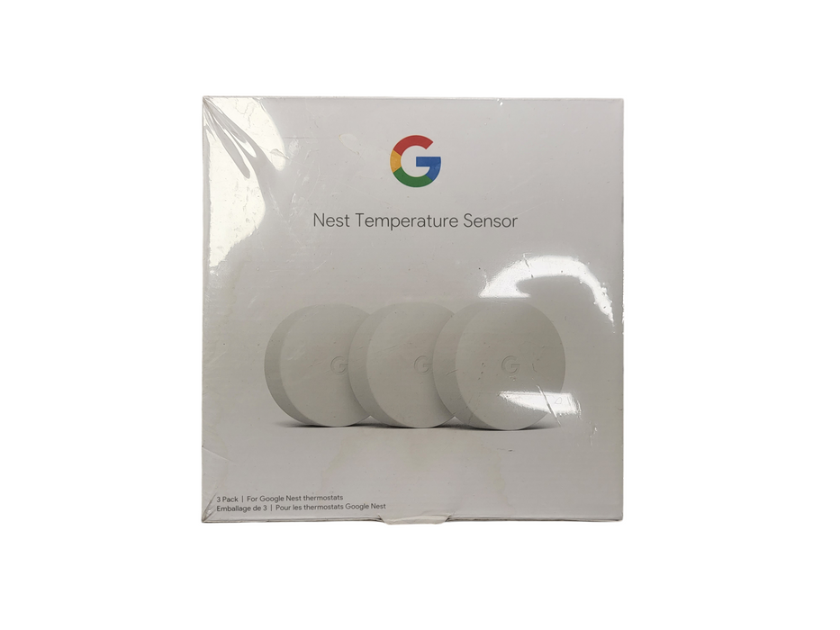 Google Nest T5001SF Temperature Sensor Model A0106- White - Pack of 3 NEW SEALED