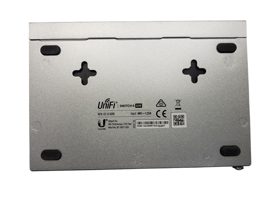 Ubiquiti UniFi US-8-60W 8-Port Gigabit PoE Switch *READ*