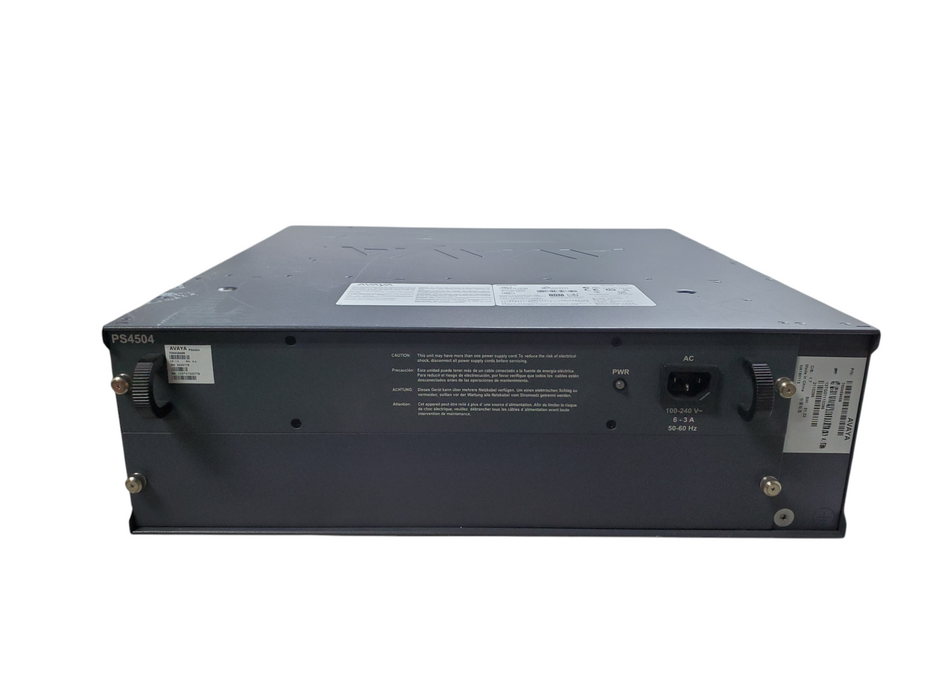Avaya G450 Media Gateway with MB450 Module w/ 4x Cards *READ*