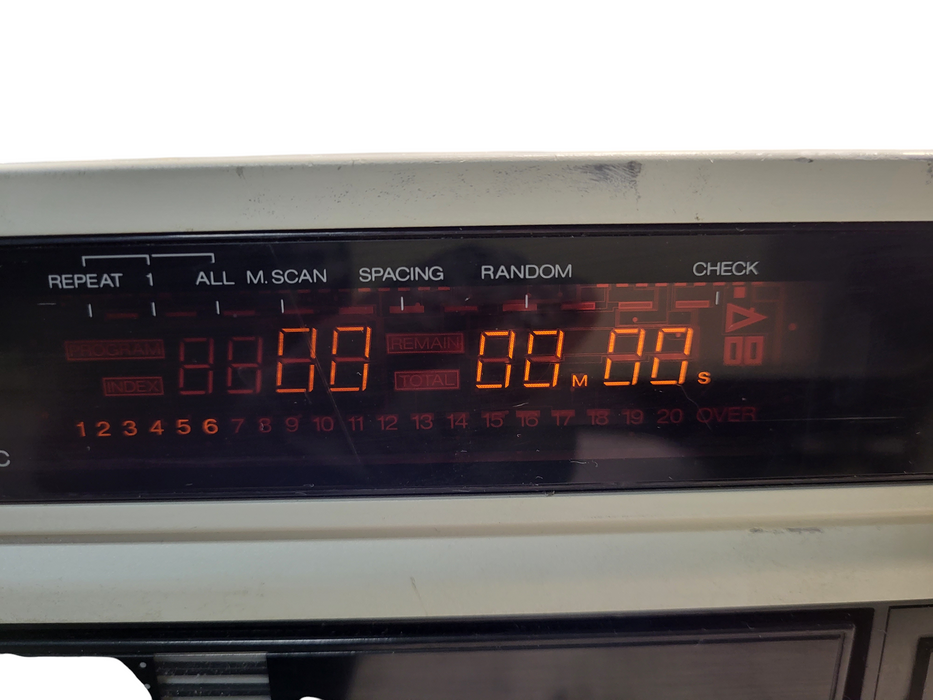 Vintage 1989 Sansui CD-M12 Compact Disc CD Player 12 Disc Changer READ