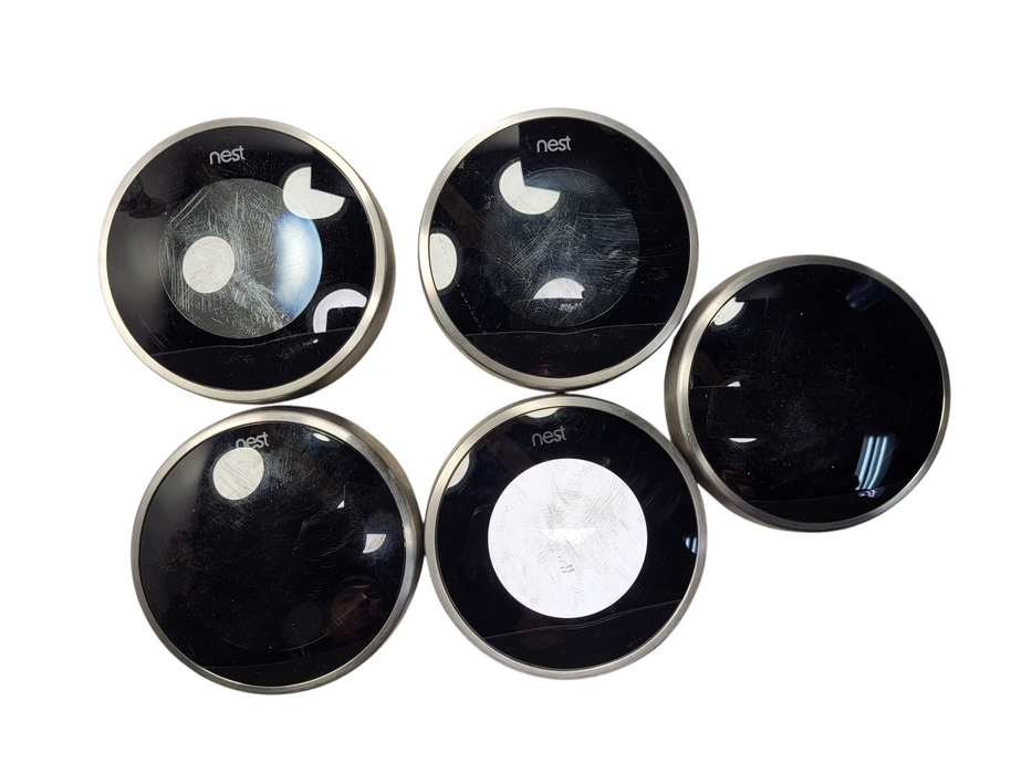 Lot of 5x Google Nest Learning Thermostat (23x 3rd GEN, 2x 2nd GEN) READ