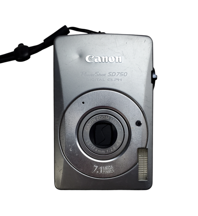 Canon PowerShot SD750 Digital Elph 7.1MP Digital Camera - No Battery