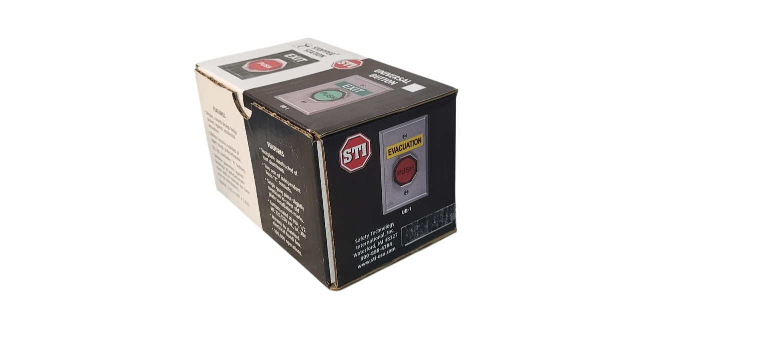 Like New Open Box STI SS-2102EX PRI-C Stopper Station Emergency Button