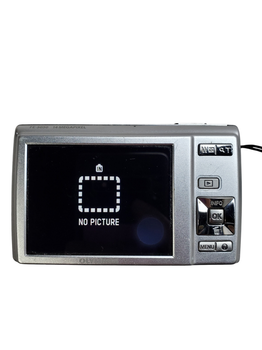 Olympus FE-5050 14MP Digital Camera w/ Battery *READ*