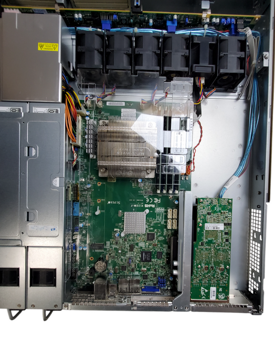 SuperMicro X11SSW-F / CSE-815 - Xeon E3-1240 v6 | 64GB DDR4|9341-4i| No HDD