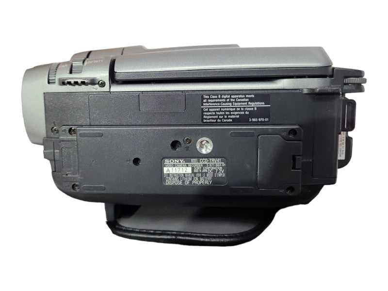 Sony Hi8 Video Camera Recorder CCD-TRV41 w/ Battery & Charger & Bag