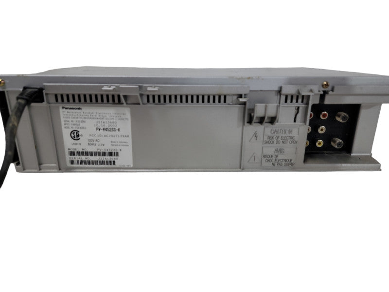 Panasonic PV-V4523S-K 4-Head Hi-Fi Stereo Omnivision Blue Line