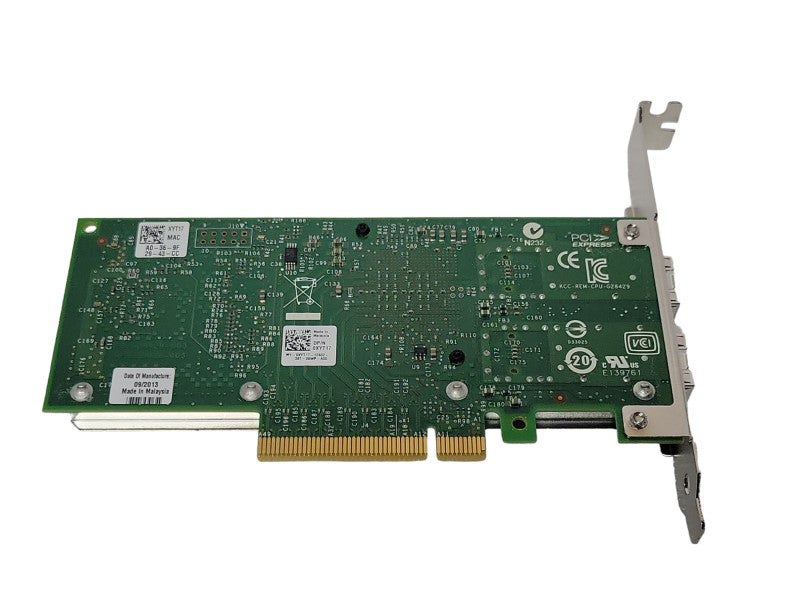 Dell 0XYT17 10GB SFP+ Dual Port Ethernet Server Adapter _
