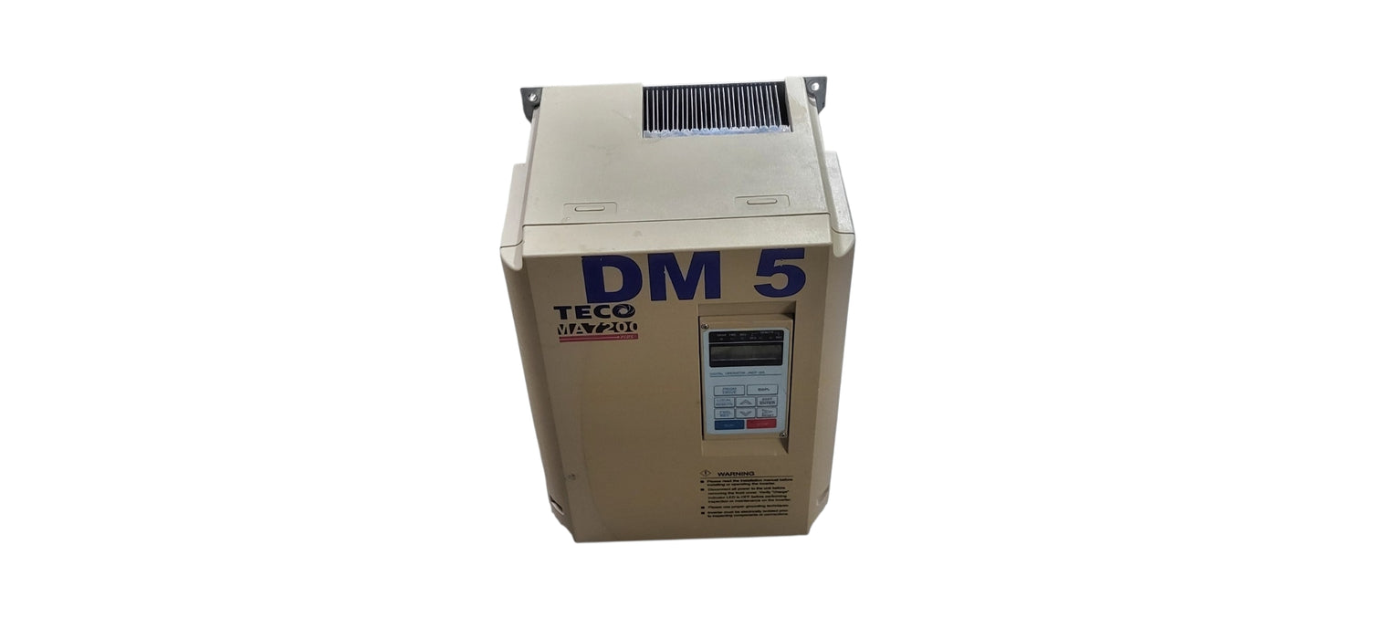 TECO-Westinghouse MA7200-2015-N1 DM6 20.6 kVA 15HP 3PH 200-240V VFD | Untested