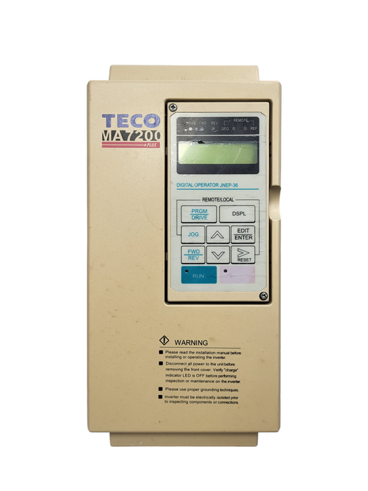 TECO MA7200 3HP 500-600V 50/60Hz AC Drive MA7200-2005-N1