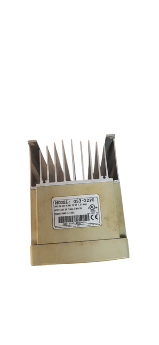 DURApulse GS3-22P0 2HP VFD AC Drive 230V 1/3 Phase Input 3 Phase Output