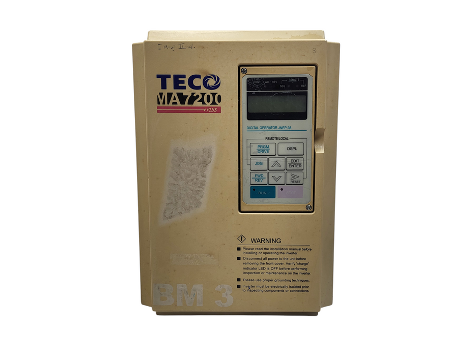 Teco MA7200-5005-N1 5-horsepower, 575-volt, 3-phase AC variable frequency