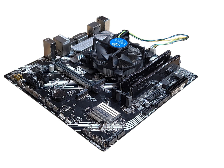 Asus B460M-A Motherboard w/ Intel Core i5-10400 CPU 16GB DDR4 RAM No HDD