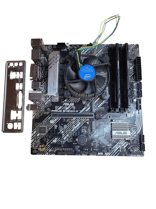 Asus B460M-A Motherboard w/ Intel Core i5-10400 CPU 16GB DDR4 RAM No HDD