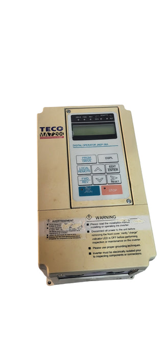 TECO-Westinghouse MA7200-2001-N1 2 kVA 1HP 3PH 200-240V