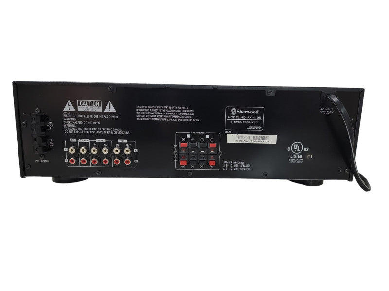 Sherwood RX 4105 2 Channel 100 Watt Stereo Receiver Tested Working