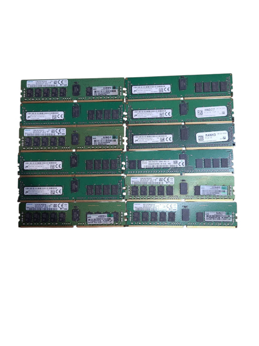 Lot of 29x, Assorted 16GB DDR4 Server RAM