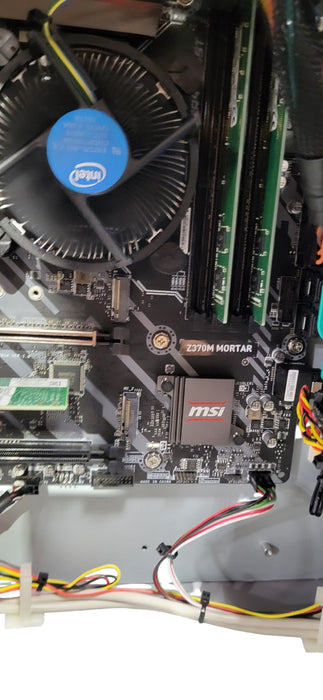 Custom Workstation Z370M MORTAR i7-8700 CPU |8GB DDR4 |500GB HDD| 4x 3.5" slots