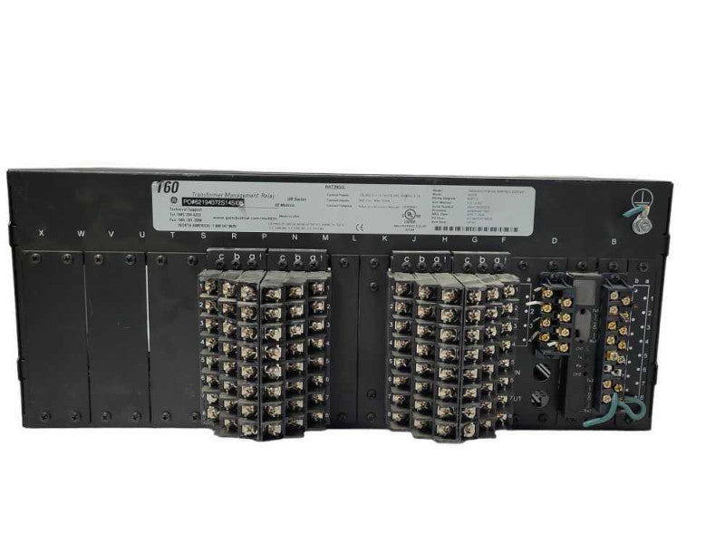 GE T60 Transformer Management Relay, Missing Cover, READ _