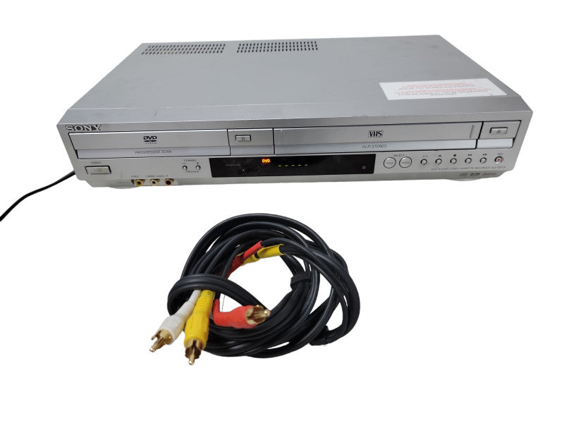Sony SLV-D271P DVD player/VCR Combo W/ RCA Cables