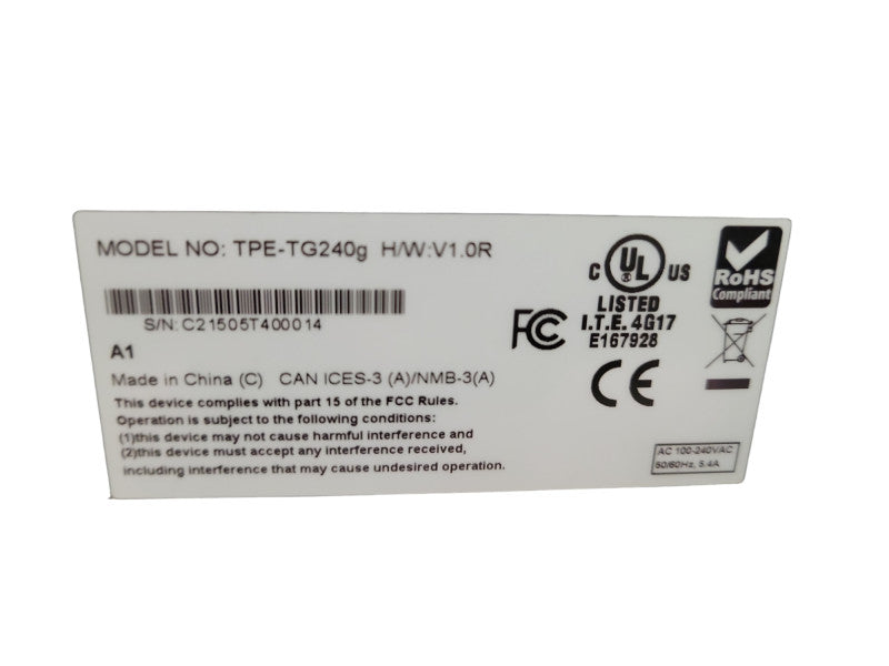 TRENDnet TPE-TG240g PoE+ Gigabit Switch %