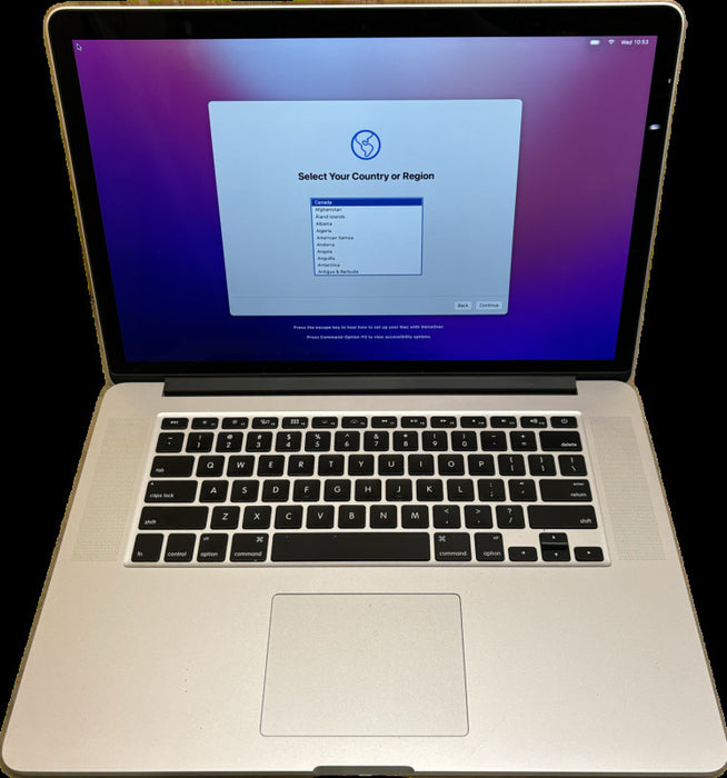 MacBook Pro Retina 15-inch Mid 2015 i7-4870HQ Radeon R9 M370X 2GB 16GB 512SSD