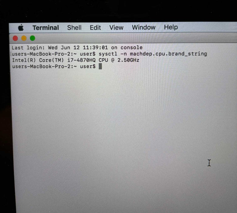 MacBook Pro Retina 15-inch Mid 2015 i7-4870HQ Radeon R9 M370X 2GB 16GB 512SSD