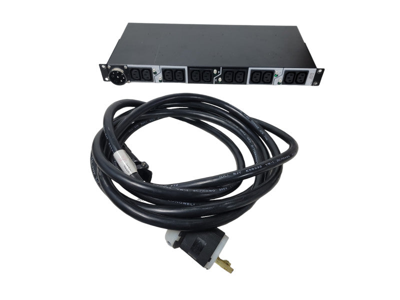 IBM 97P6221 12-Outlet PDU|Push Button Breaker W/ Ear Mount and Power Cord