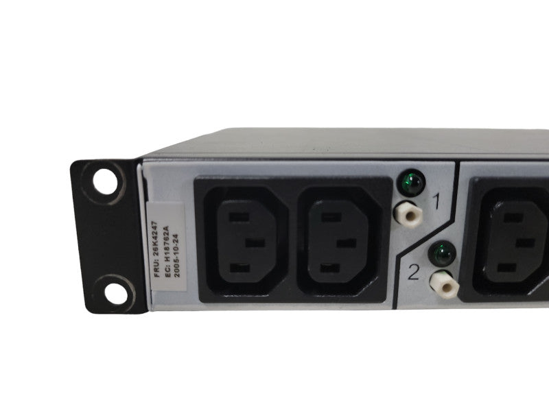IBM 97P6221 12-Outlet PDU|Push Button Breaker W/ Ear Mount and Power Cord