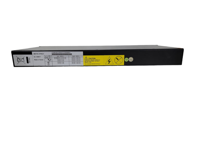 IBM 97P6221 12-Outlet PDU|Push Button Breaker W/ Ear Mount and Power Cord