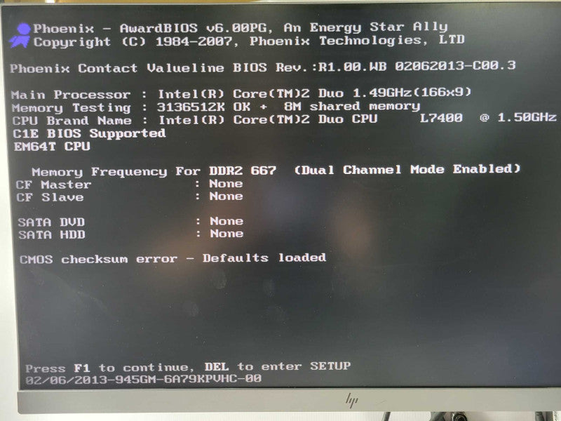 Phoenix Contact 2913108 Valueline IPC PC 24VDC Ind. Computer. READ Q_