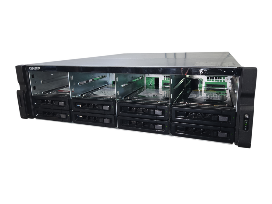 QNAP TS-EC1679U-RP 16 Bay NAS w/ 8GB RAM & 8x 3TB HDDs