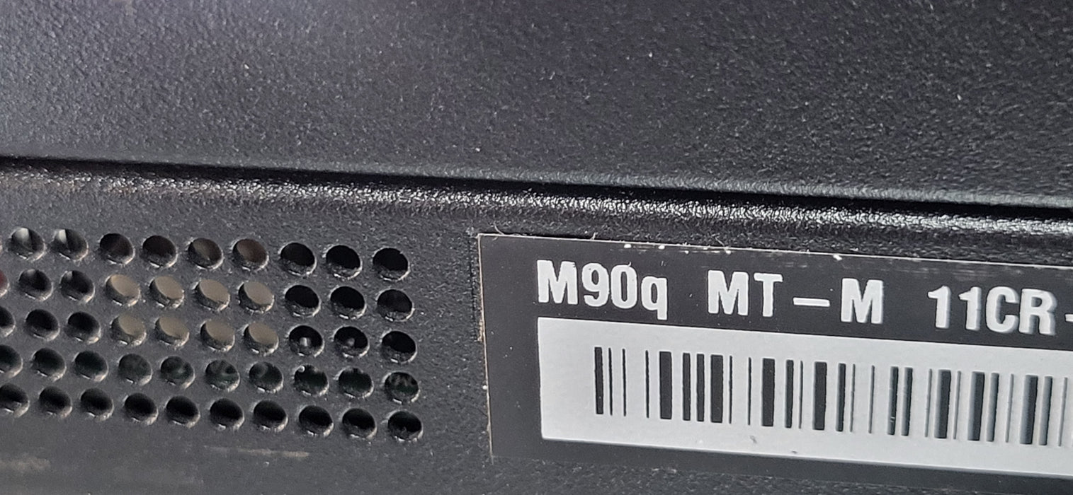ThinkCentre  M90Q MT-M 11CR i5-10500 CPU |16GB DDR4 | 256GB NVMe | W/AC