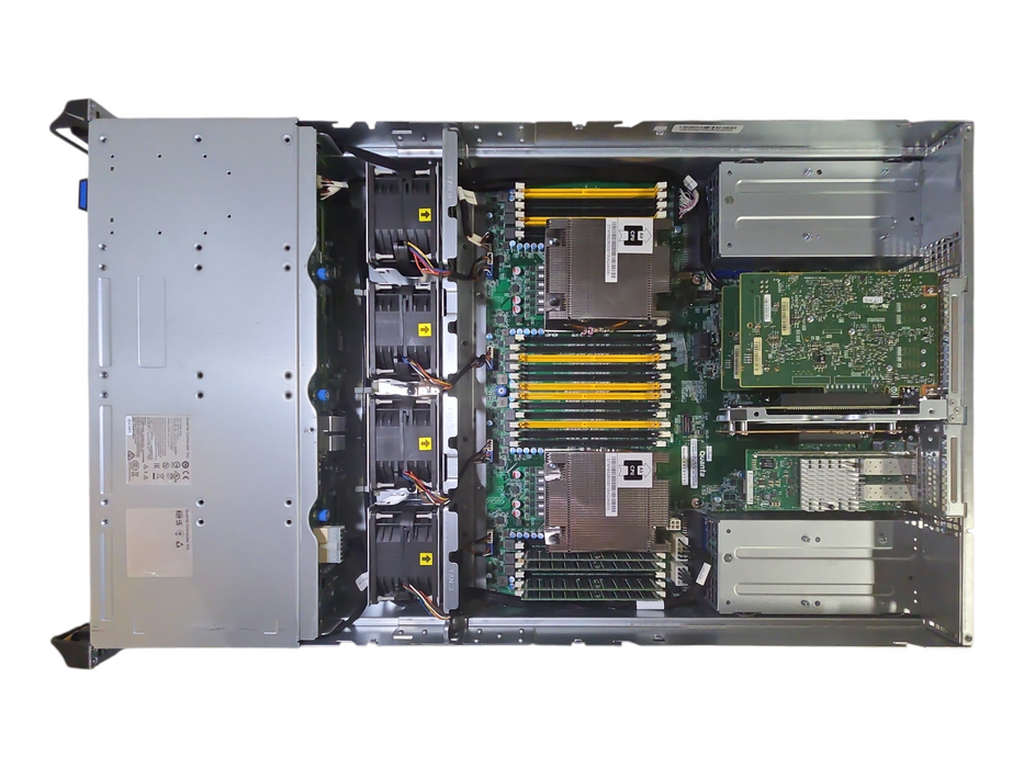 Quanta D51B-2U 12x3.5", 2x Xeon E5-2620v3, 64GB DDR4,2x PSU