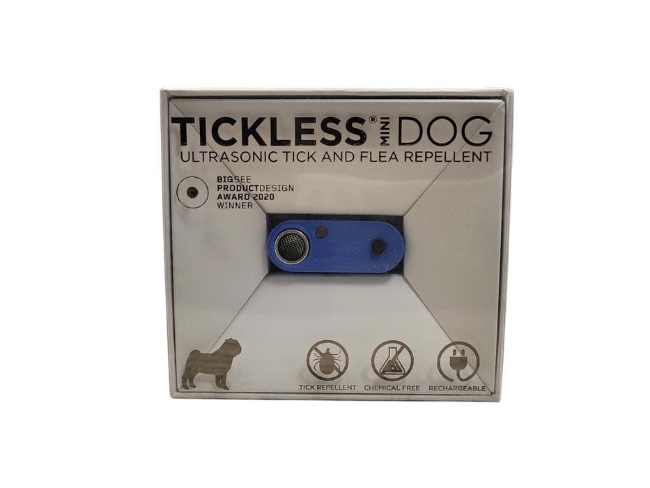 Tickless Mini Ultrasonic Tick & Flea Repellent Blue 102228-FL-1 Brand new