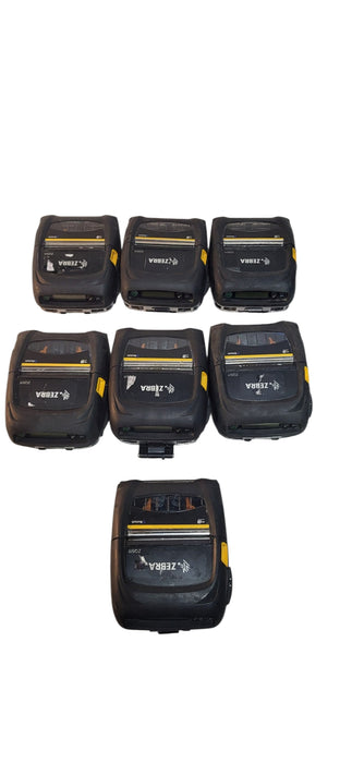 Lot of 7x Zebra ZQ511 Bluetooth Thermal Label Printer ZQ51-BUW0000-00 | READ