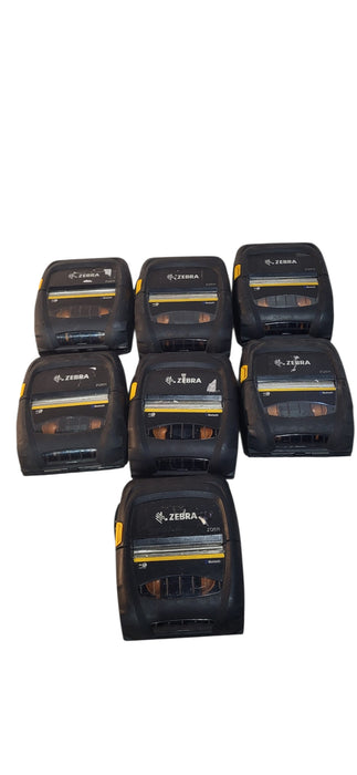 Lot of 7x Zebra ZQ511 Bluetooth Thermal Label Printer ZQ51-BUW0000-00 | READ