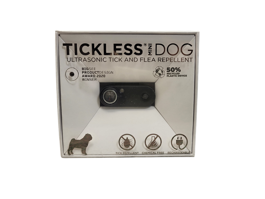 Tickless Mini Ultrasonic Tick & Flea Repellent Black 102228-FL-1 Brand new