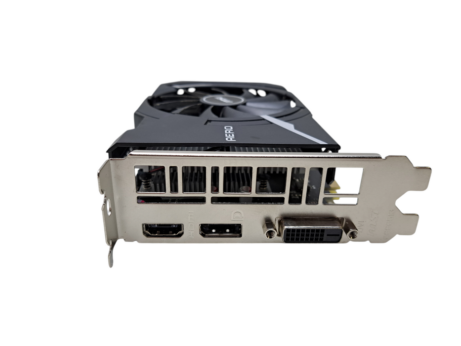 MSI GeForce GTX 1650 4GB GDDR5 Graphics Card GTX 1650 D6 AERO ITX OC