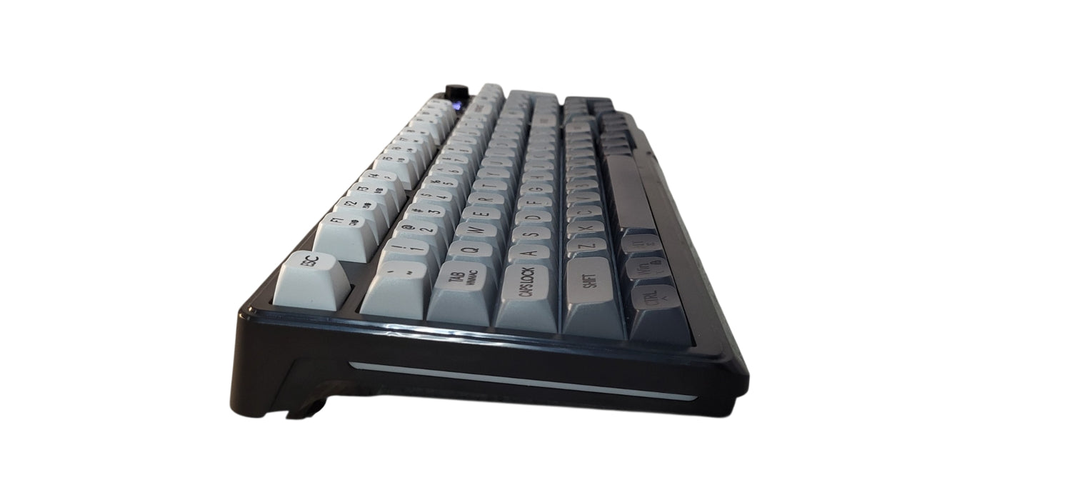 FreeWolf M96 Wireless Membrane Gaming Keyboard Gradient Keys W/ Knob & Backlit
