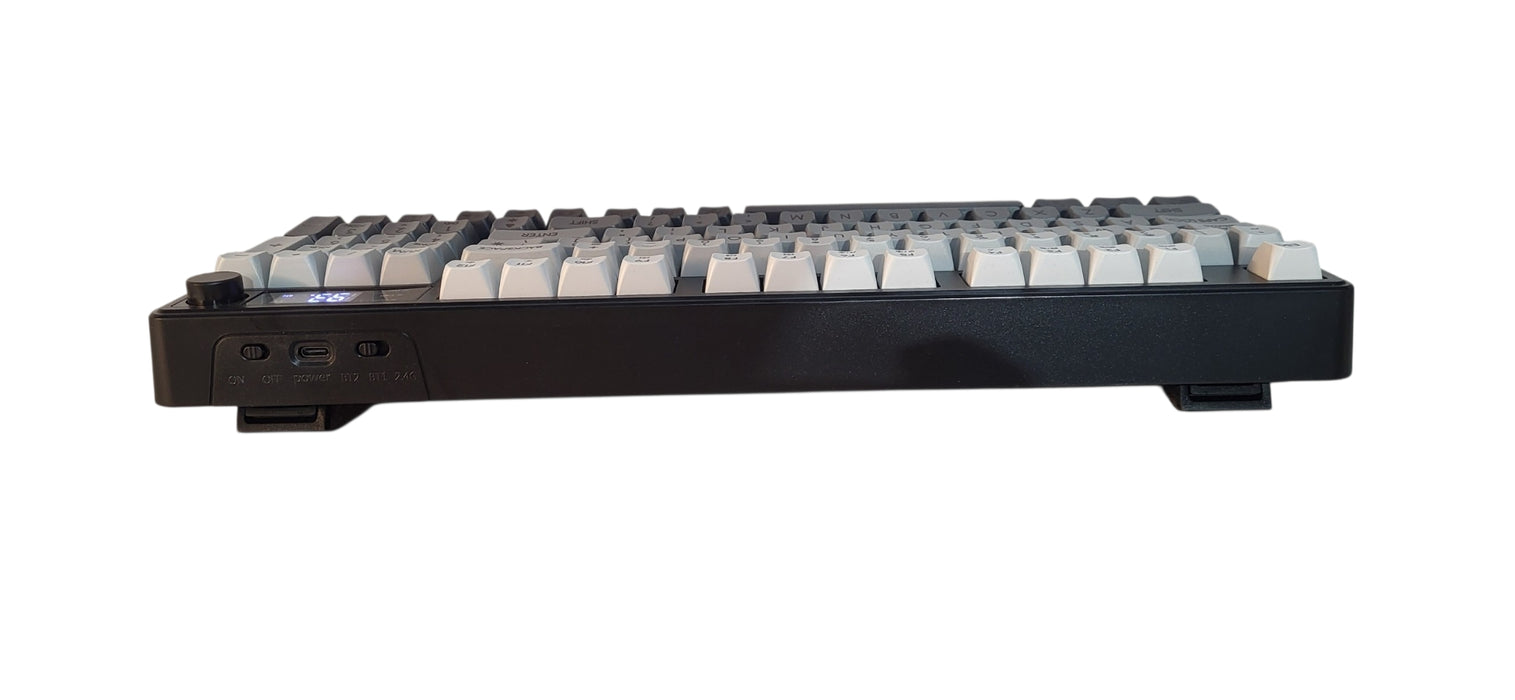 FreeWolf M96 Wireless Membrane Gaming Keyboard Gradient Keys W/ Knob & Backlit