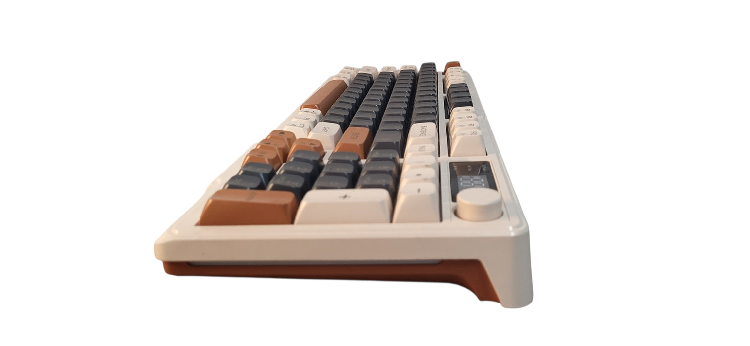 Free Wolf M96 Bluetooth Membrane Gaming Keyboard Gradient Keys W/ Knob & Backlit