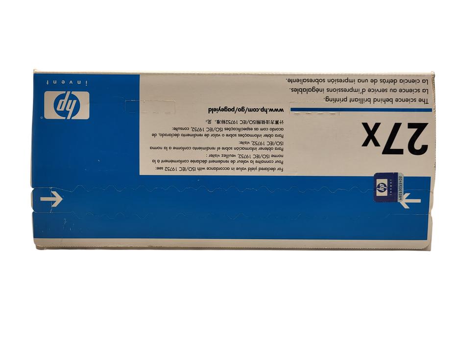 Genuine HP 27X C4127X Black Toner Cartridge 10K Pages HP LaserJet 4000 4050