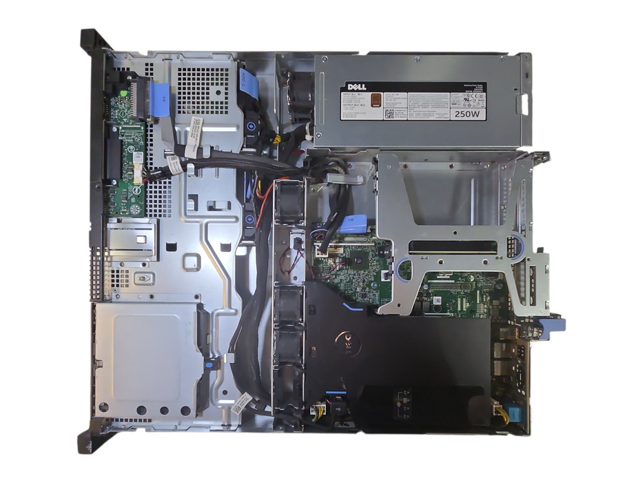 Dell PowerEdge R230 1U 2x 3.5", Xeon E3-1220v5, 4GB DDR4, No HDD, No RAID, 250W