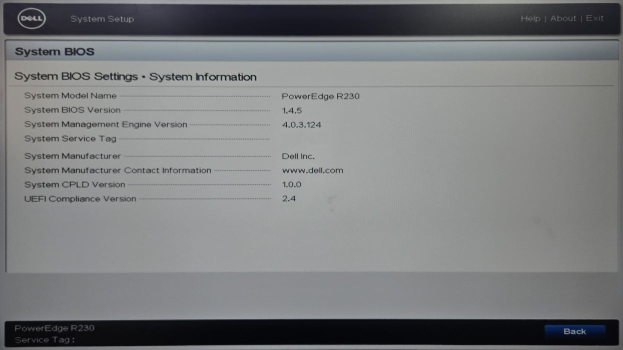 Dell PowerEdge R230 1U 2x 3.5", Xeon E3-1220v5, 4GB DDR4, No HDD, No RAID, 250W
