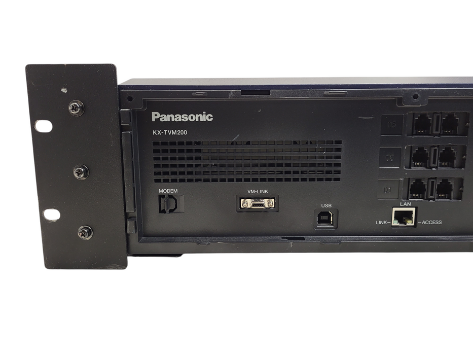 Panasonic KX-TVM200 Voicemail System TVM 200 Voice Mail No AC