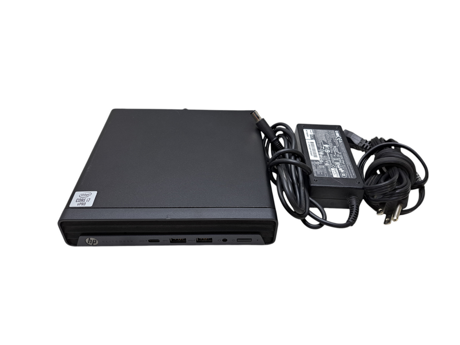 HP EliteDesk 800 G6 Mini PC | Intel Core i7-10700T, 16GB DDR4, 256GB NVMe, Wi-Fi
