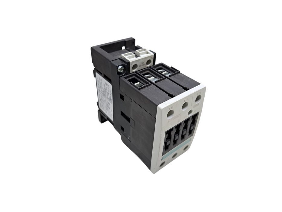 SIEMENS 3RT1036-1AC20 SIRIUS 50A 3-Pole Contactor 24VAC Coil